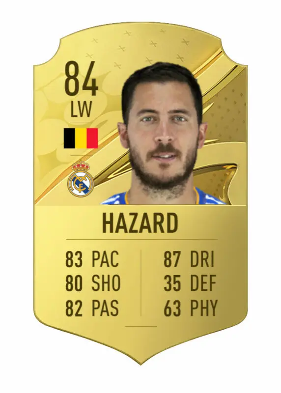 Carta oro Hazard FIFA 23 Ultimate Team