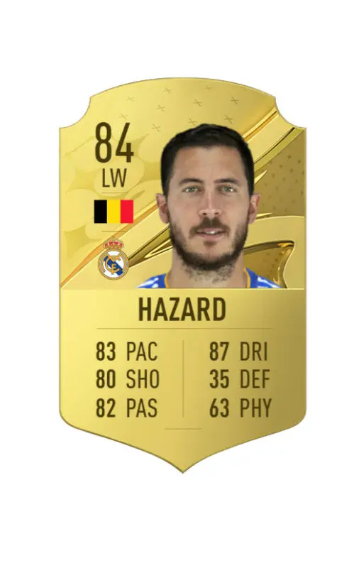 Carta oro Hazard FIFA 23 Ultimate Team