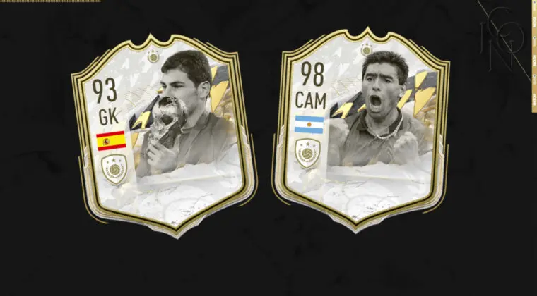 Imagen de FIFA 23: estos 8 Iconos desaparecerán de Ultimate Team (Casillas y Maradona incluidos)