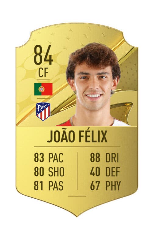 Carta oro Joao Félix FIFA 23 Ultimate Team