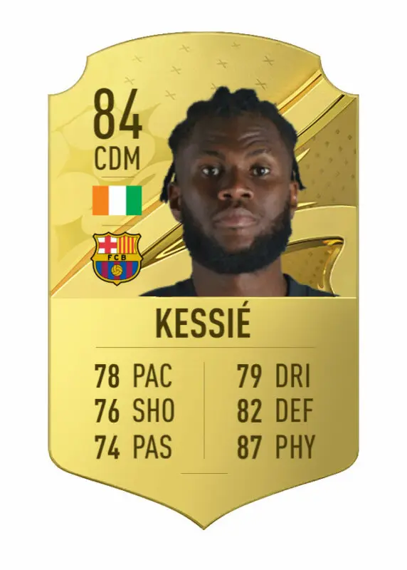 Carta oro Kessié FIFA 23 Ultimate Team