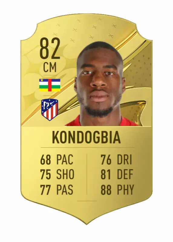 Carta oro Kondogbia FIFA 23 Ultimate Team