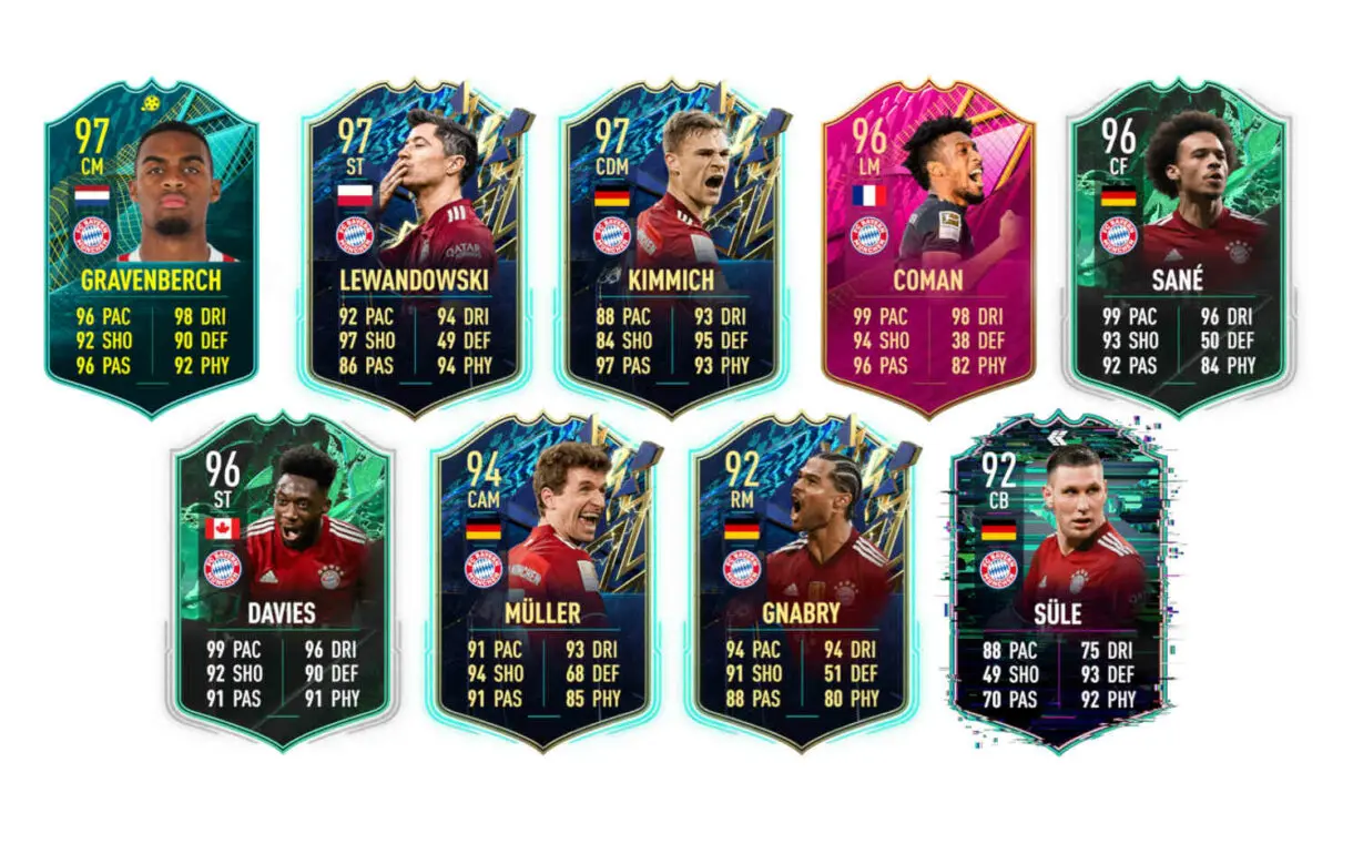 Links verdes Mané Moments FIFA 22 Ultimate Team
