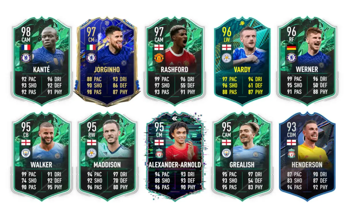 Links verdes Sterling Moments FIFA 22 Ultimate Team