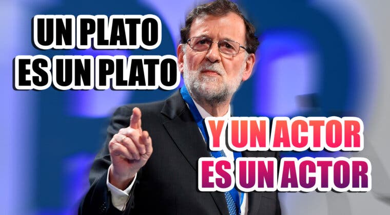 Imagen de Mariano Rajoy es actor, y pronto podrás ver su primera película