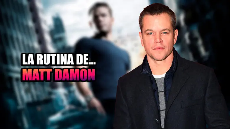 rutina matt damon