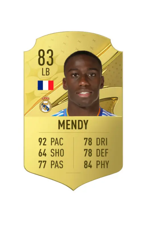 Carta oro Mendy FIFA 23 Ultimate Team