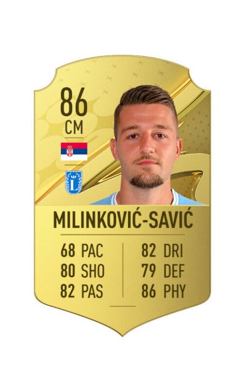 Carta oro Milinkovic-Savic FIFA 23 Ultimate Team