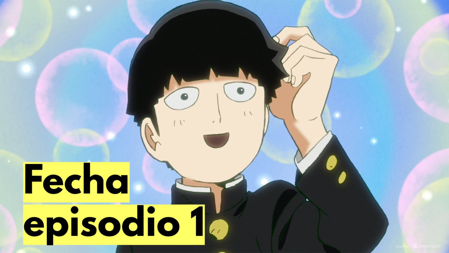 Mob Psycho horario