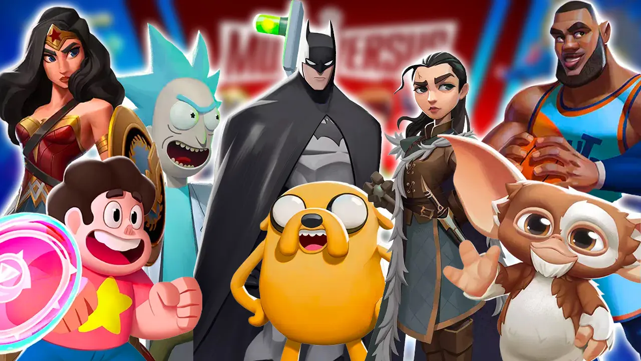 multiversus todos los personajes