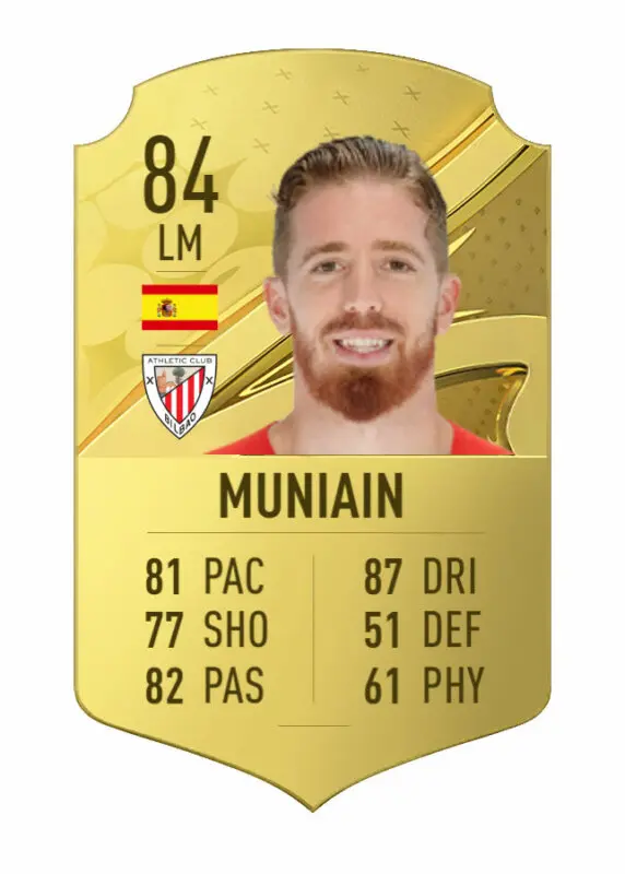 Carta oro Muniain FIFA 23 Ultimate Team