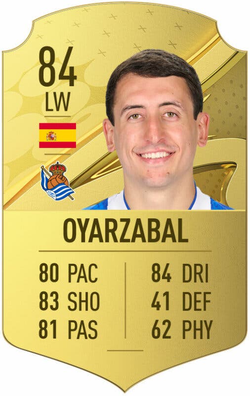 Carta oro Oyarzabal FIFA 23 Ultimate Team