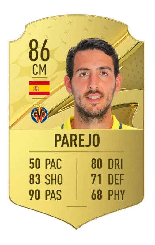 Carta oro Parejo FIFA 23 Ultimate Team