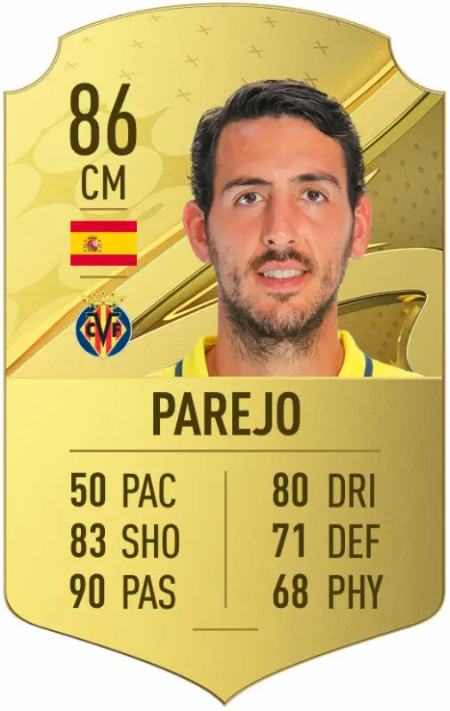 Carta oro Parejo FIFA 23 Ultimate Team