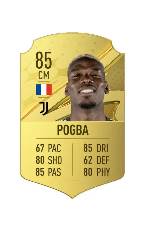 Carta oro Pogba FIFA 23 Ultimate Team