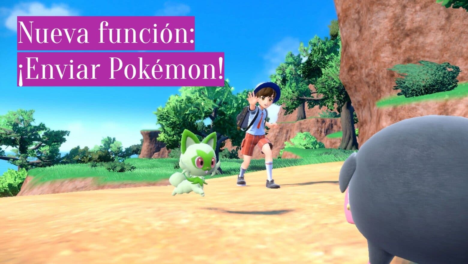 Pokemon Escarlata y Purpura Enviar Pokemon