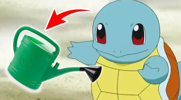 Imagen de Pokémon: Riega tus plantas con esta impresionante regadera inspirada en Squirtle