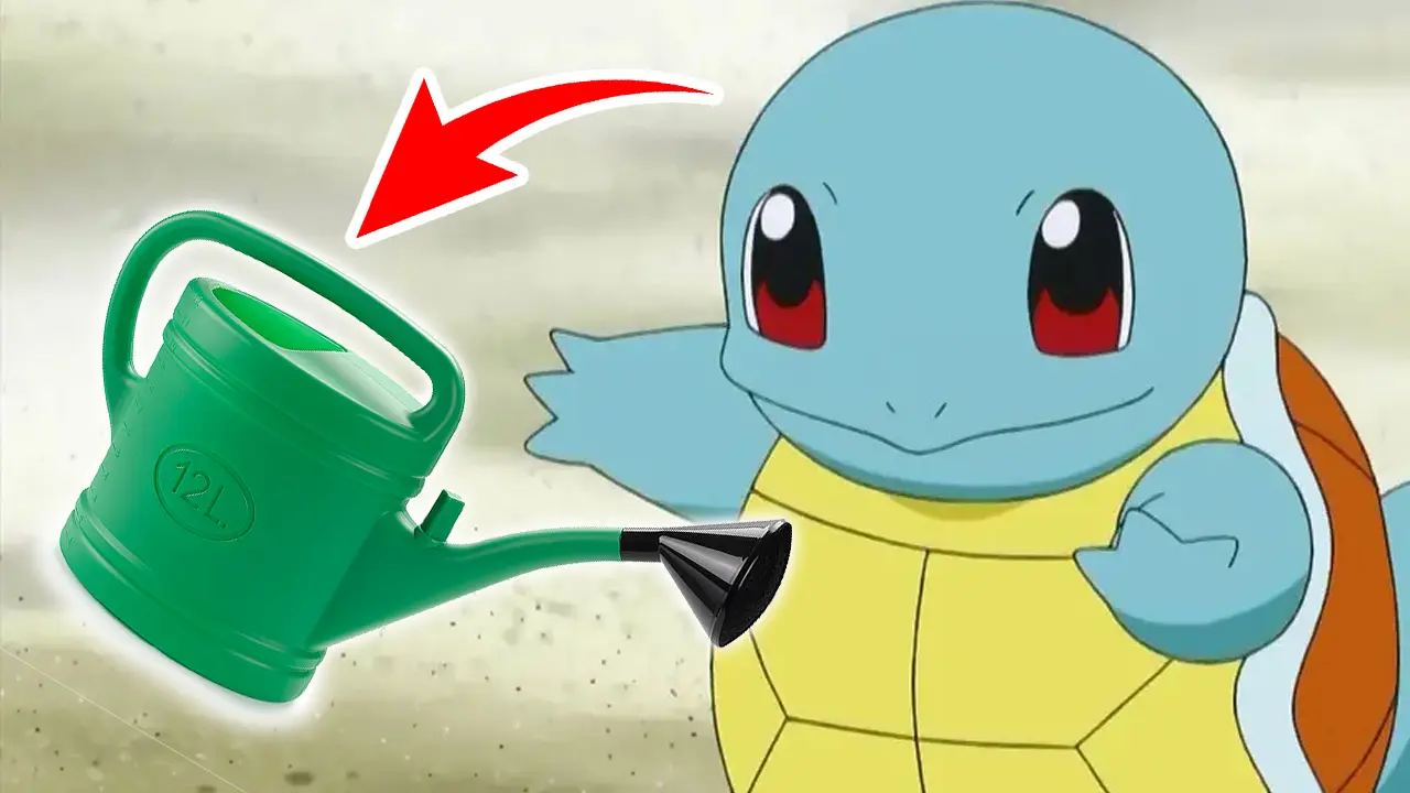 pokémon squirtle regadera