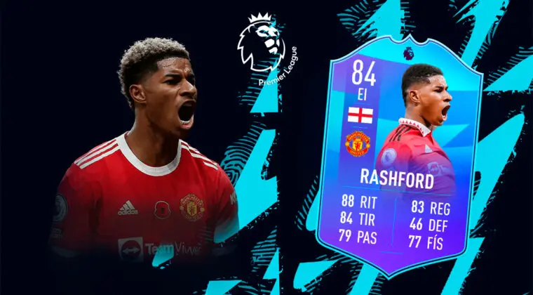 Imagen de FIFA 23: ¿Merece la pena Marcus Rashford POTM de la Premier League? + Solución del SBC
