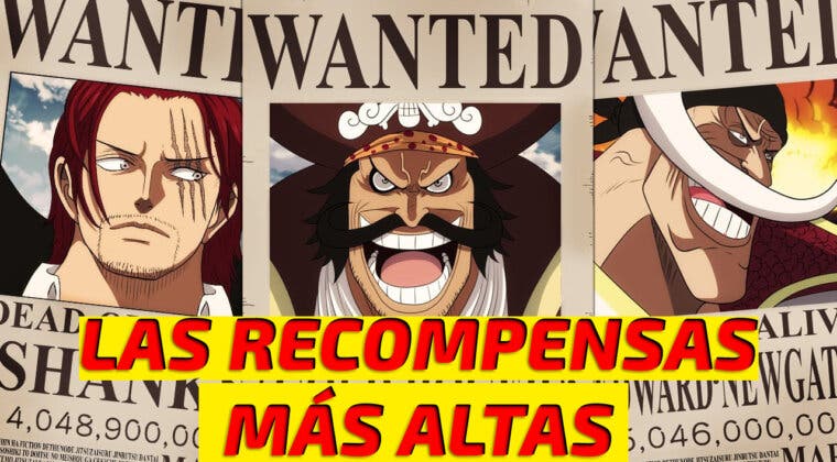Imagen de One Piece: Las recompensas más altas de la historia ¿En qué puesto está Luffy?