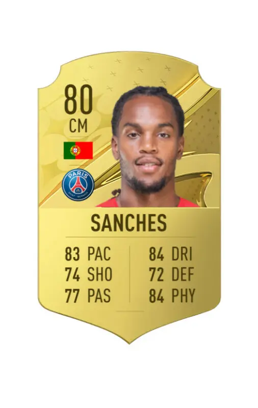 Carta oro Renato Sanches FIFA 23 Ultimate Team