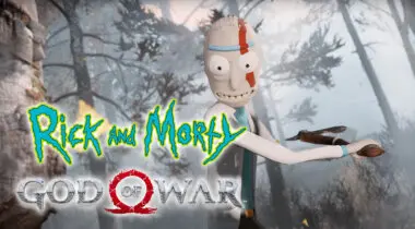 Imagen de Del anuncio al propio juego: este genial mod de God of War incluye a Rick y Morty en el título