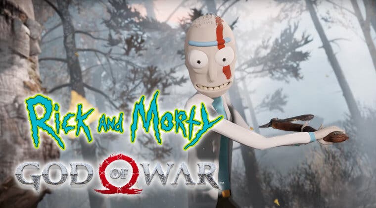 Imagen de Del anuncio al propio juego: este genial mod de God of War incluye a Rick y Morty en el título