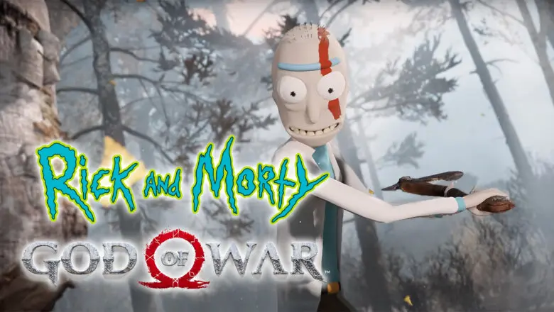 rick y morty god of war