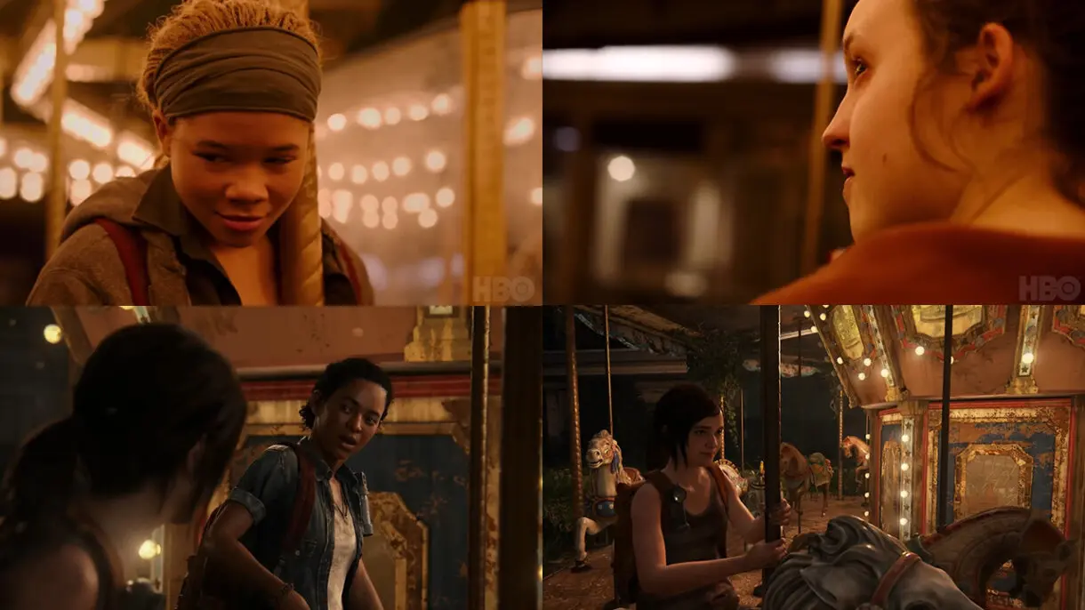 riley y ellie en la historia de left behind