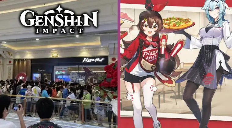 Imagen de La nueva colaboración de Genshin Impact causa el cierre de un restaurante de Pizza Hut