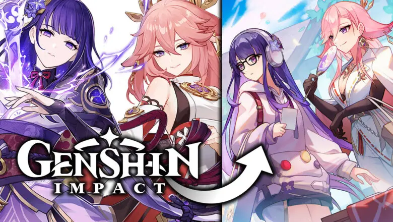 La animación de Genshin Impact