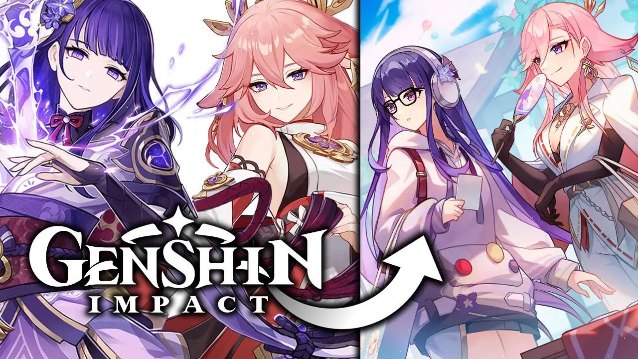 La animación de Genshin Impact