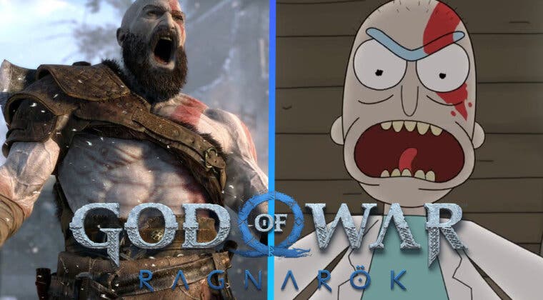 Imagen de God of War: Ragnarök ahora está protagonizado por Rick y Morty en este divertidísimo vídeo