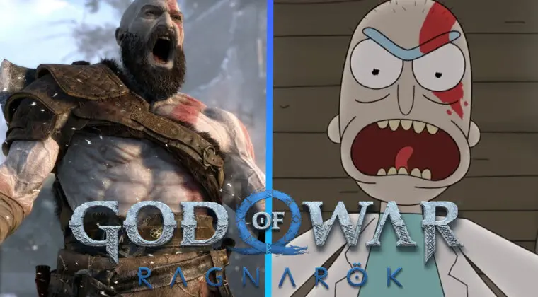 Imagen de God of War: Ragnarök ahora está protagonizado por Rick y Morty en este divertidísimo vídeo