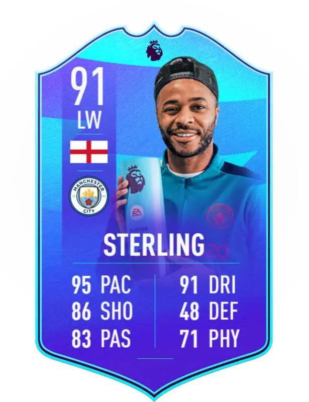 Carta Sterling POTM Premier League FIFA 22 Ultimate Team