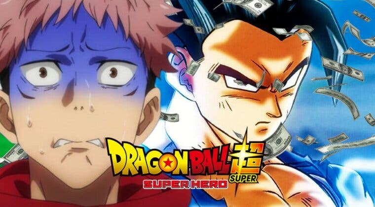 Imagen de Dragon Ball Super: Super Hero arrasa con Jujutsu Kaisen 0; este es el dinero que lleva en España