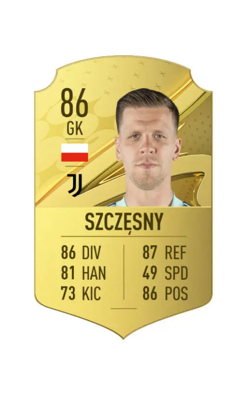 Carta oro Szczesny FIFA 23 Ultimate Team
