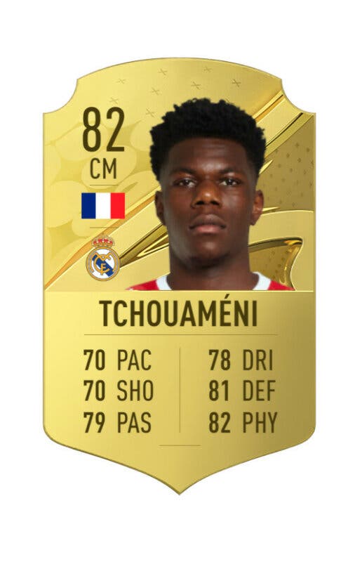Carta oro Tchouaméni FIFA 23 Ultimate Team