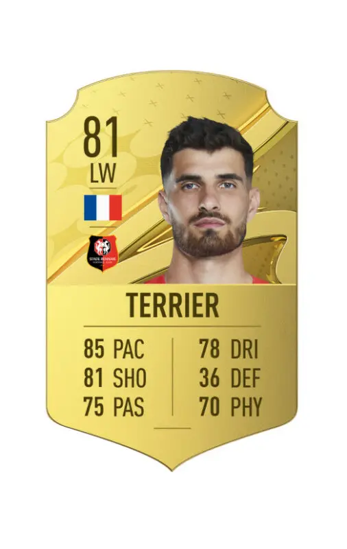 Carta oro Terrier FIFA 23 Ultimate Team