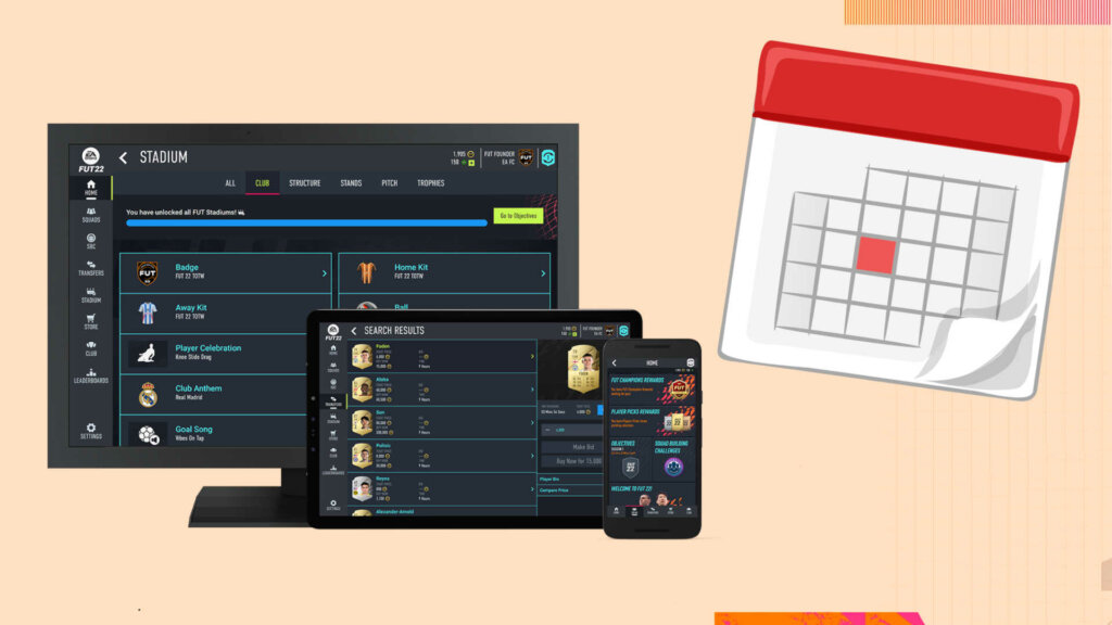 web app y companion app fechas fifa 23
