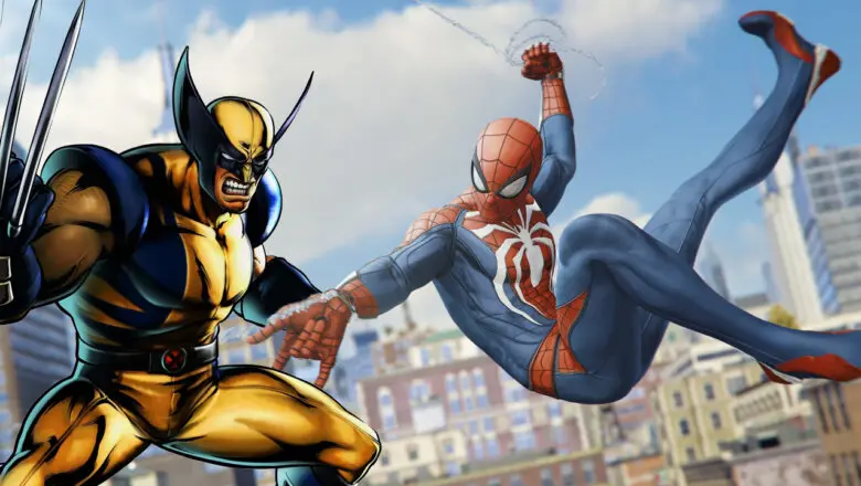 marvel's spider-man wolverine