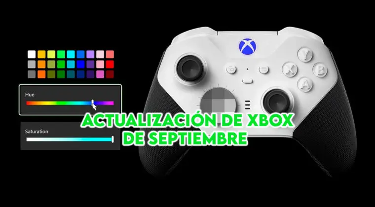 Imagen de La actualización de Xbox del mes de septiembre ya está disponible: Estas son sus novedades
