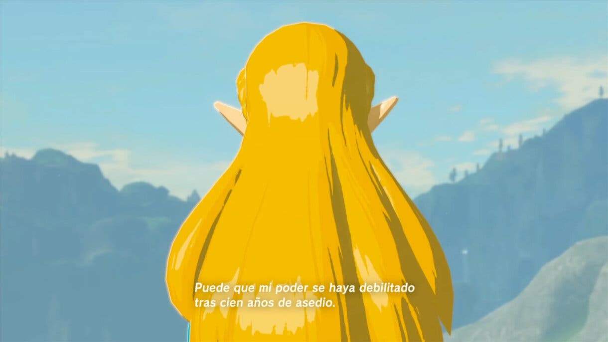 Zelda explica que sus poderes pueden haberse debilitado