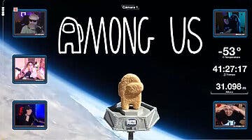 Imagen de Lanzan un nugget de Among Us al espacio en una crossover que parece mentira y no lo es