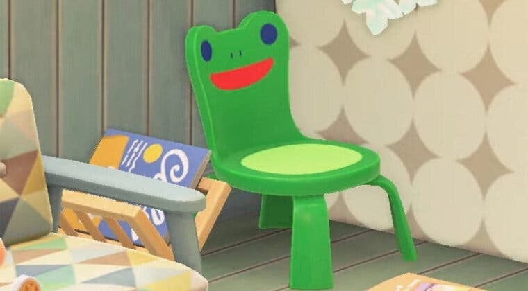 Imagen de Crean la famosa Froggy Chair de Animal Crossing en la vida real y a tamaño real
