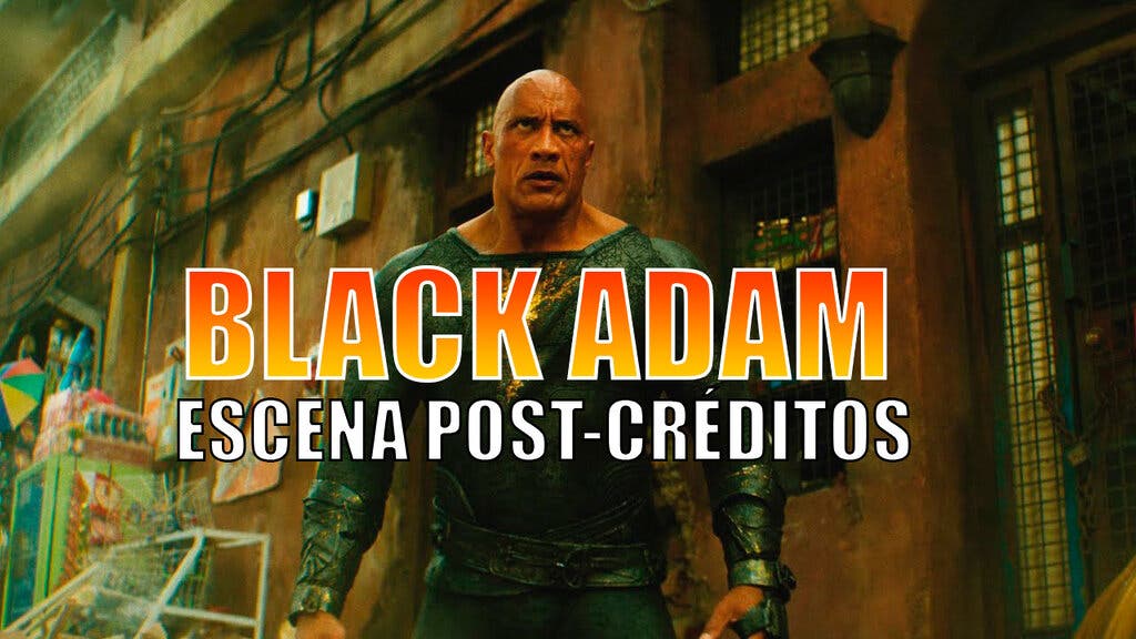 black adam post creditos