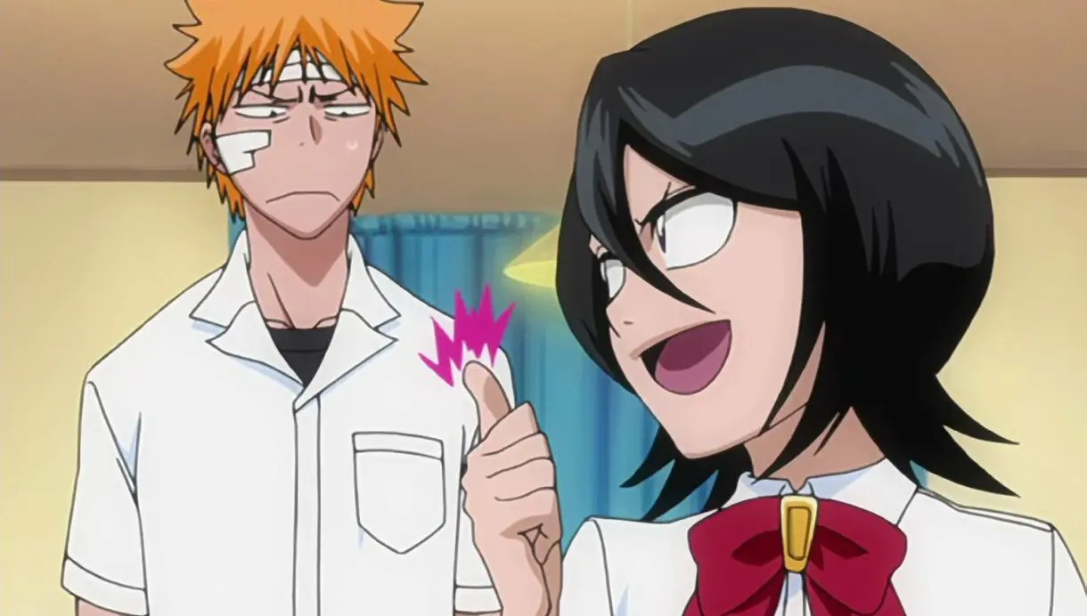 Bleach Rukia Kuchiki e Ichigo
