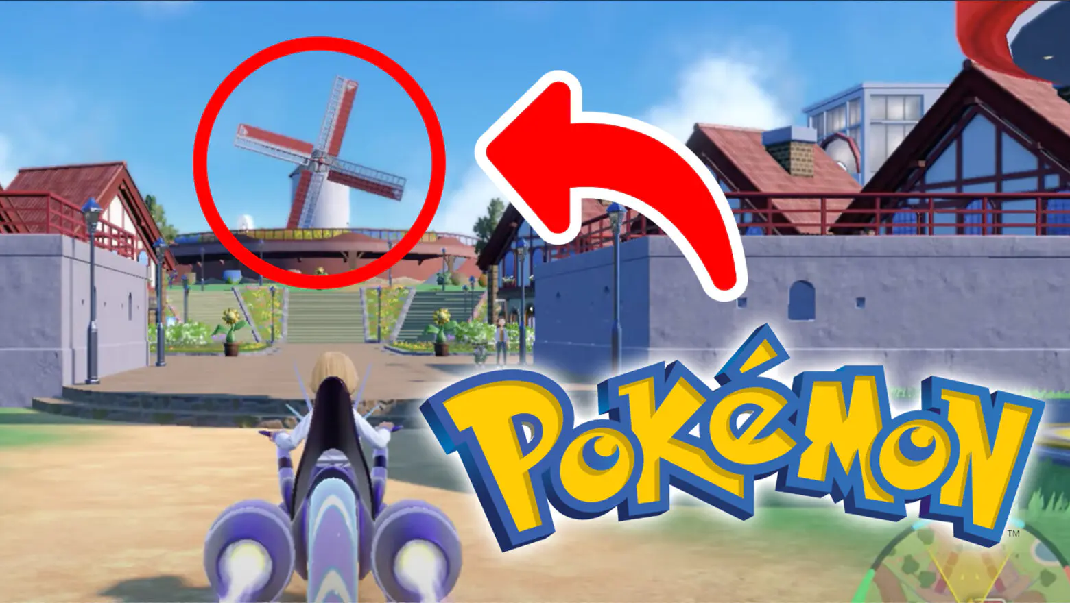 pokémon escarlata púrpura molino