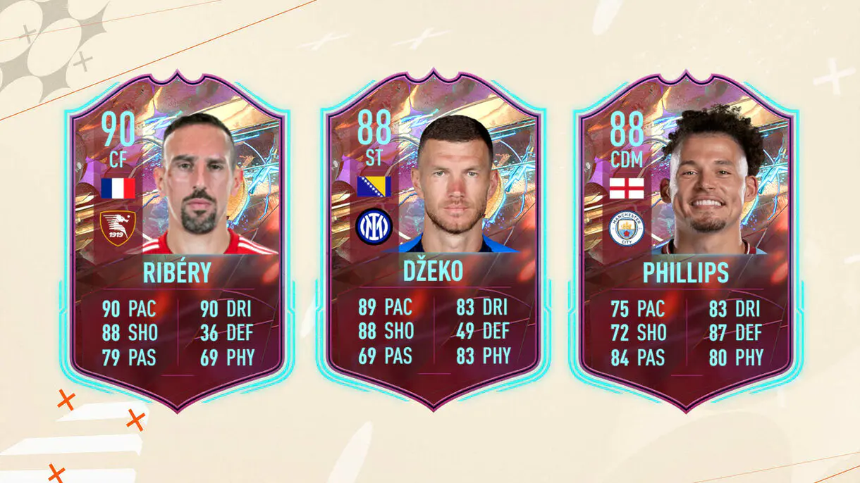 Cartas Rulebreakers filtradas Ribéry, Dzeko y Phillips FIFA 23 Ultimate Team