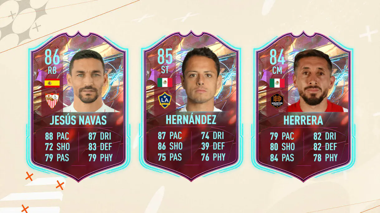 Cartas Rulebreakers filtradas Jesús Navas, Chicharito Hernández y Héctor Herrera FIFA 23 Ultimate Team